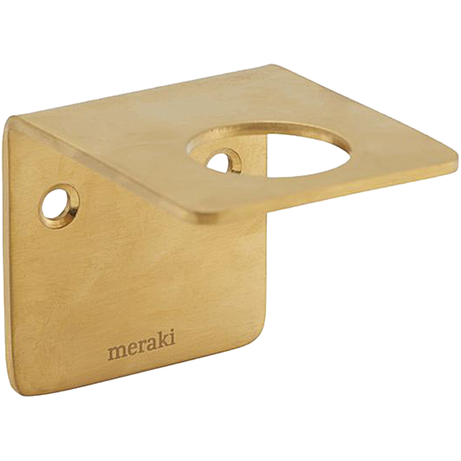 Wall Bracket Brushed Brass Finish