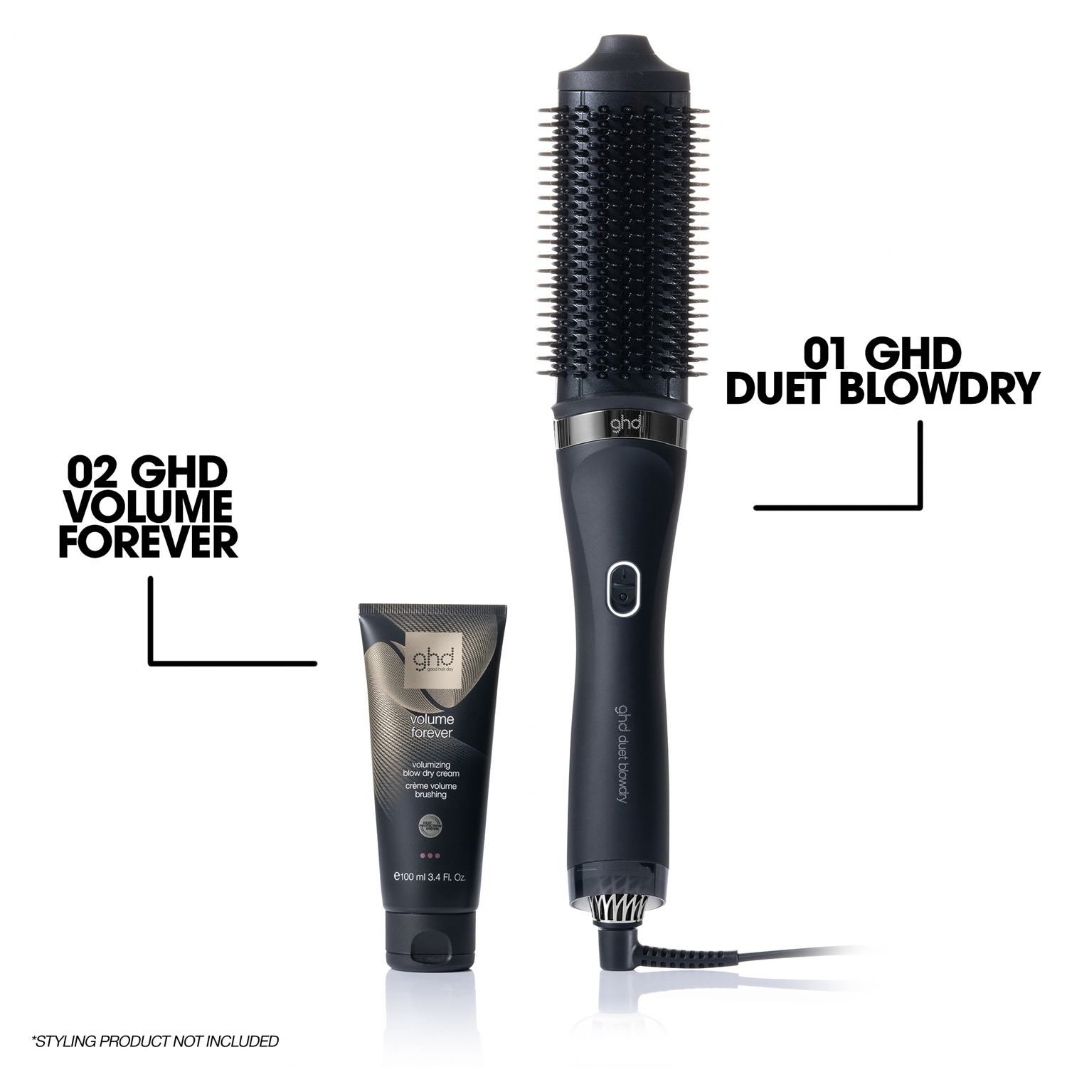 Duet Blow Dry - 2-in-1 Hair Dryer Brush