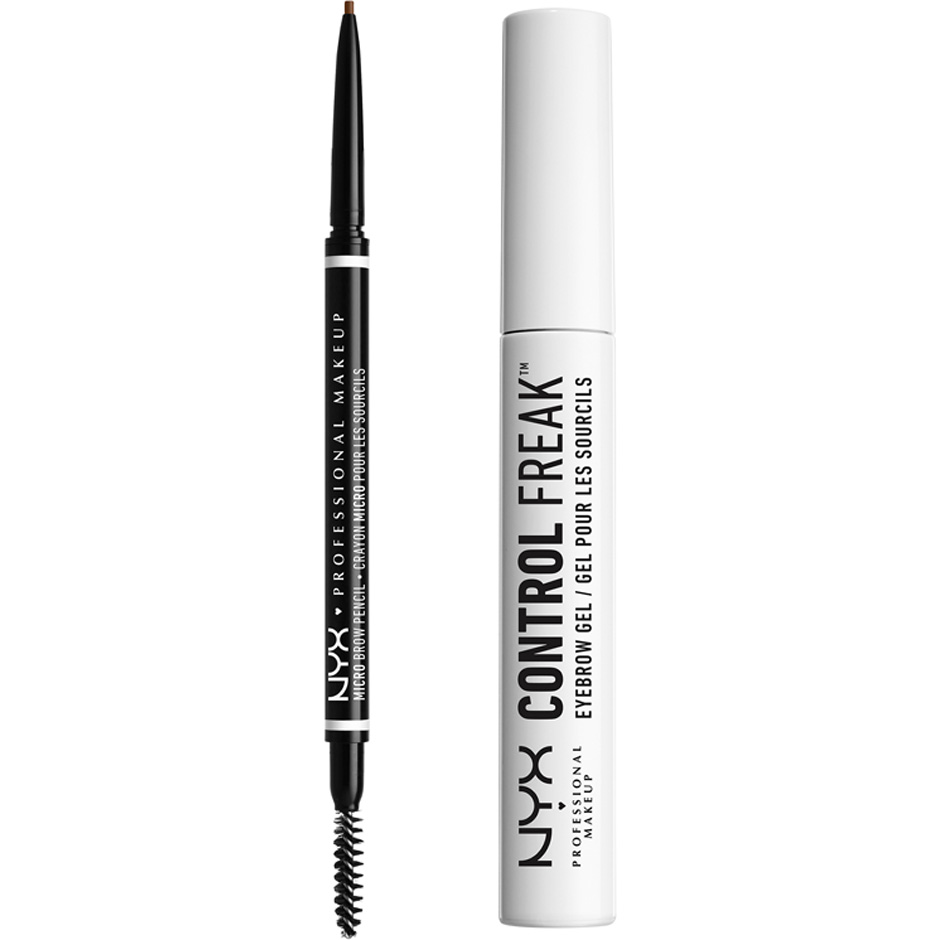 Micro Brow Pencil Ash Brown + Control Freak Eyebrow Gel