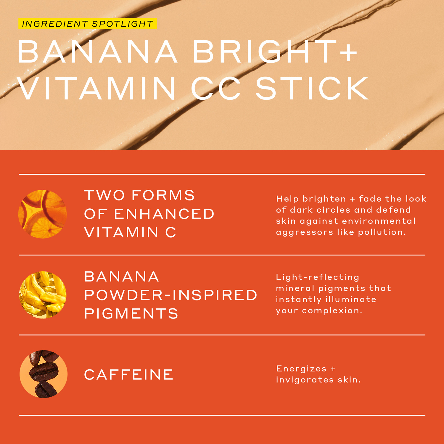 Banana Bright Plus Eye Stick Apricot