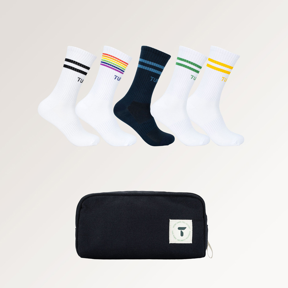 Pack & Go 5pk Socks