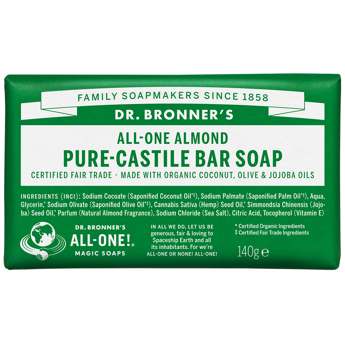 Magic Soaps All-One Hemp Almond