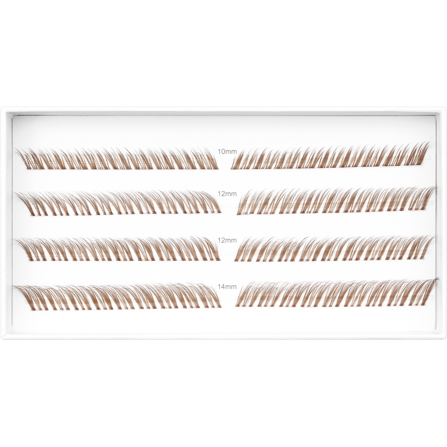 Self-Stick Lash Clusters - Brown 0.2