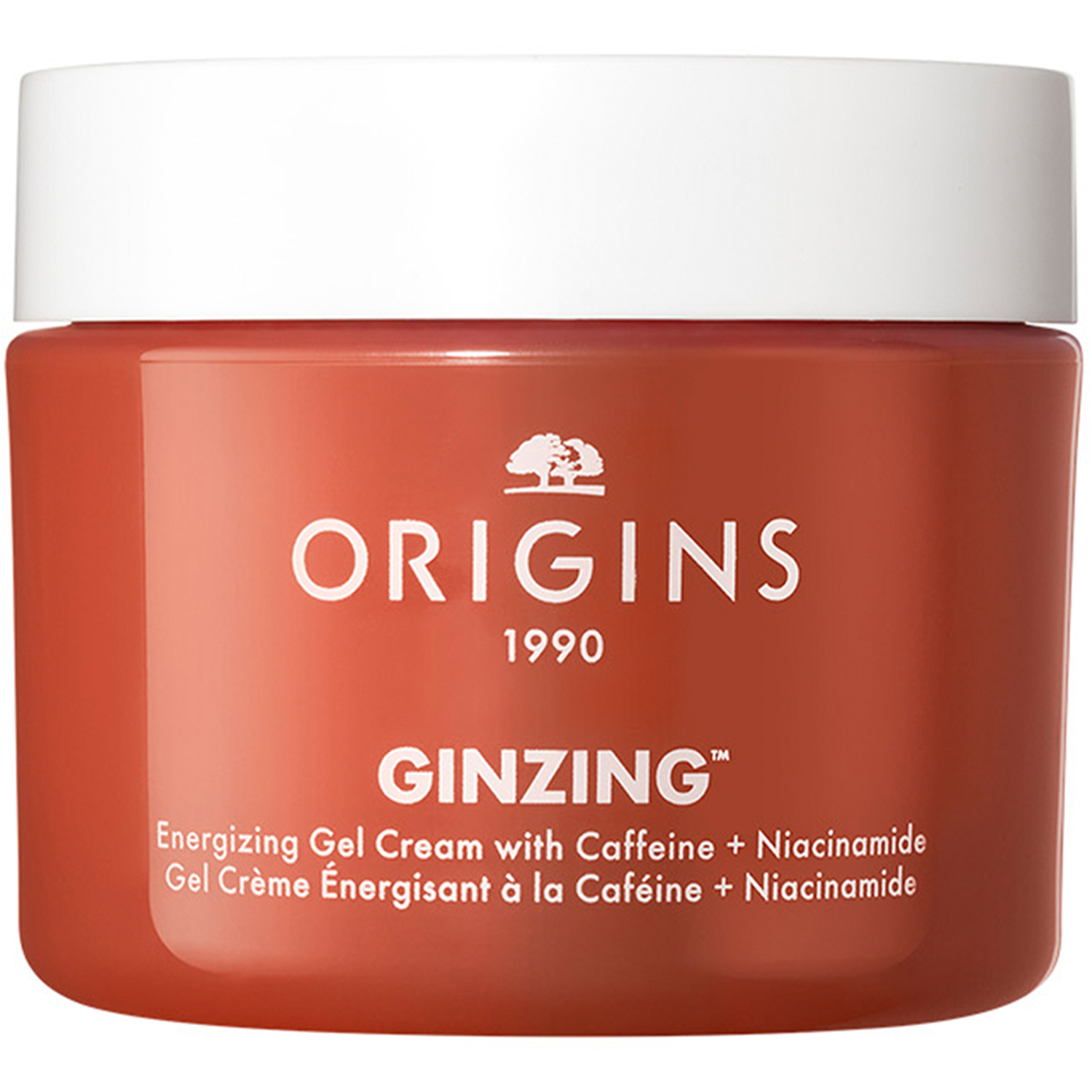 Ginzing Energizing Gel Face Cream With Caffeine + Niacinamide