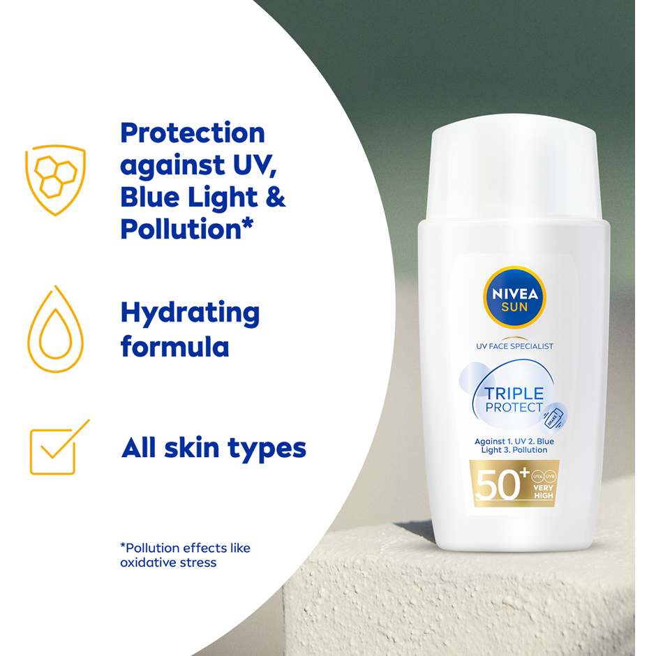 UV Face Triple Protect Fluid SPF 50+