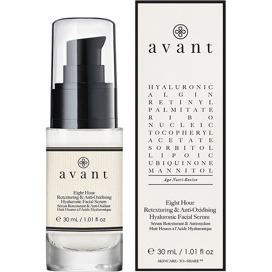 8H Anti-Oxidising & Retexturing Hyaluronic Facial Serum