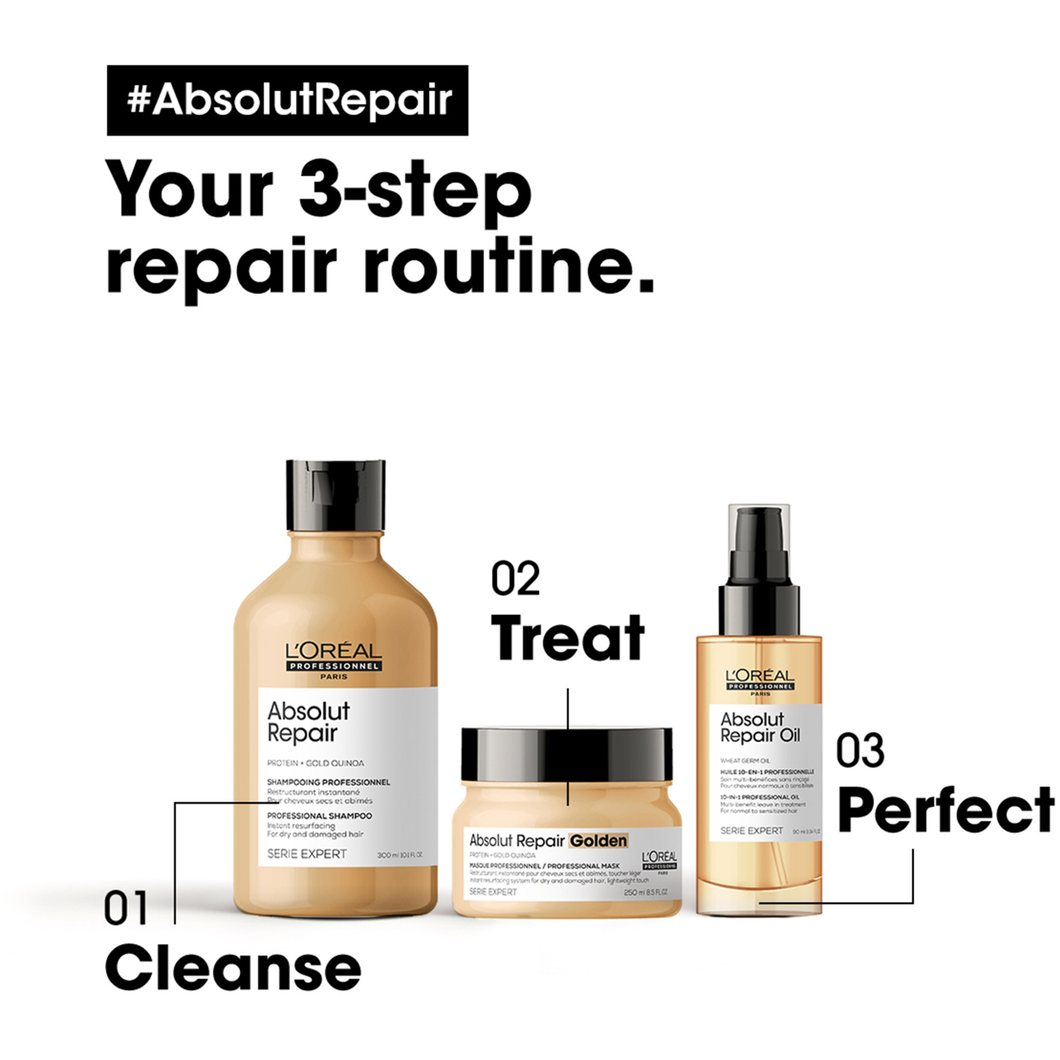 Absolut Repair Masque Golden