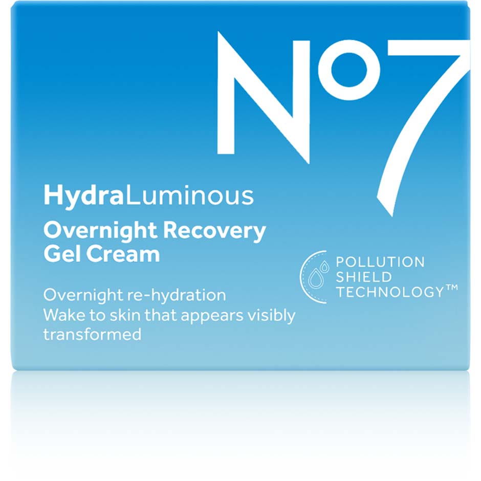 Hydraluminous Overnight Recovery Gel Cream for Hydration, Glowing