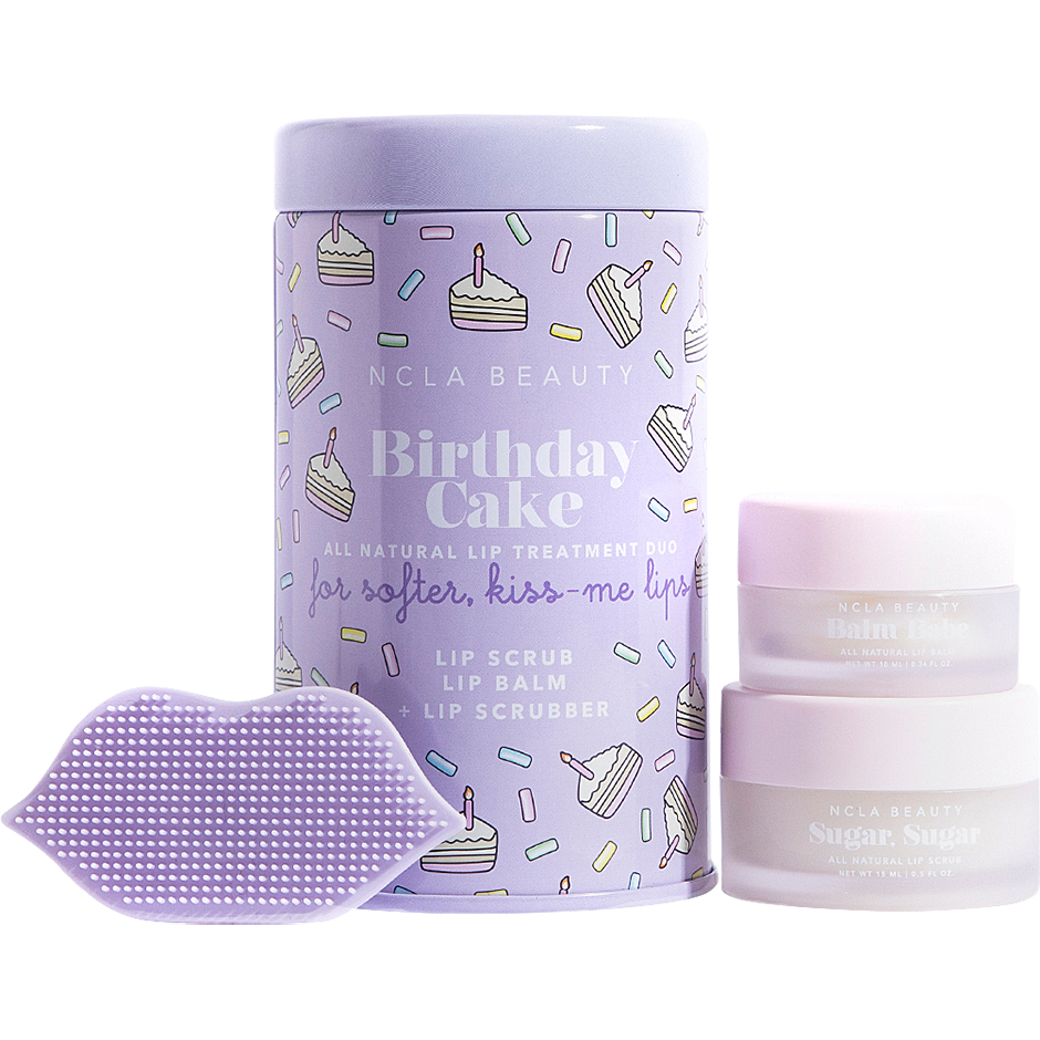 Birthday Cake Lip Care Duo + Lip Scrubber