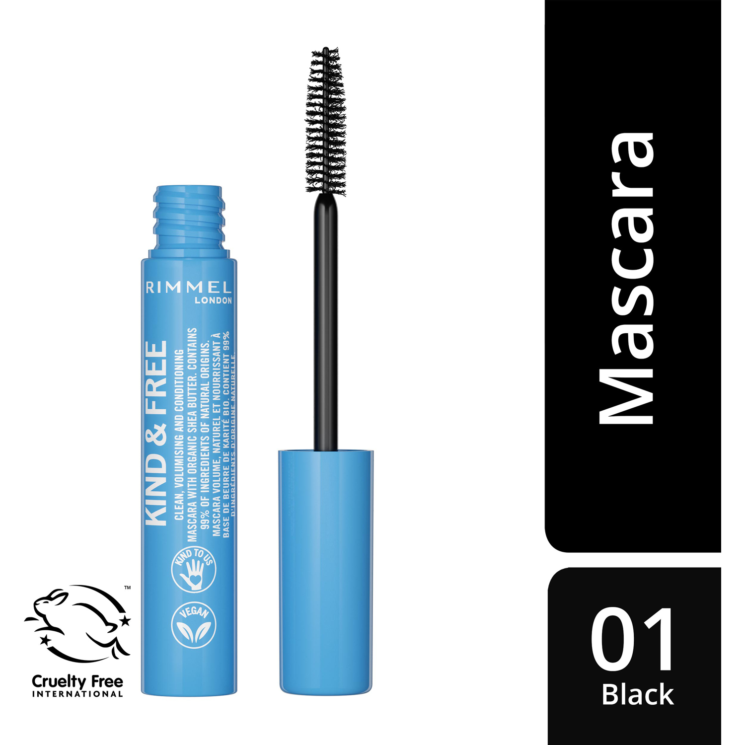 Kind & Free Mascara 001 Black