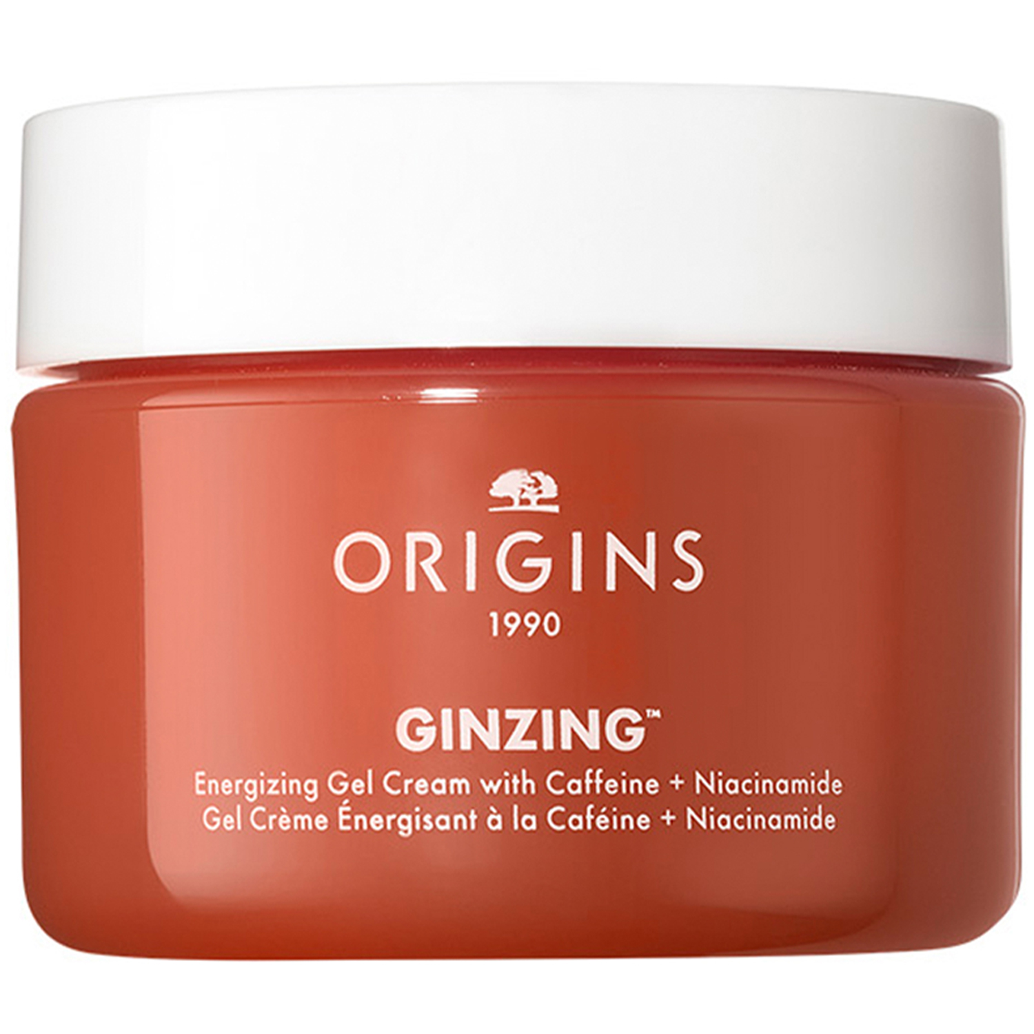 Ginzing Energizing Gel Face Cream With Caffeine + Niacinamide