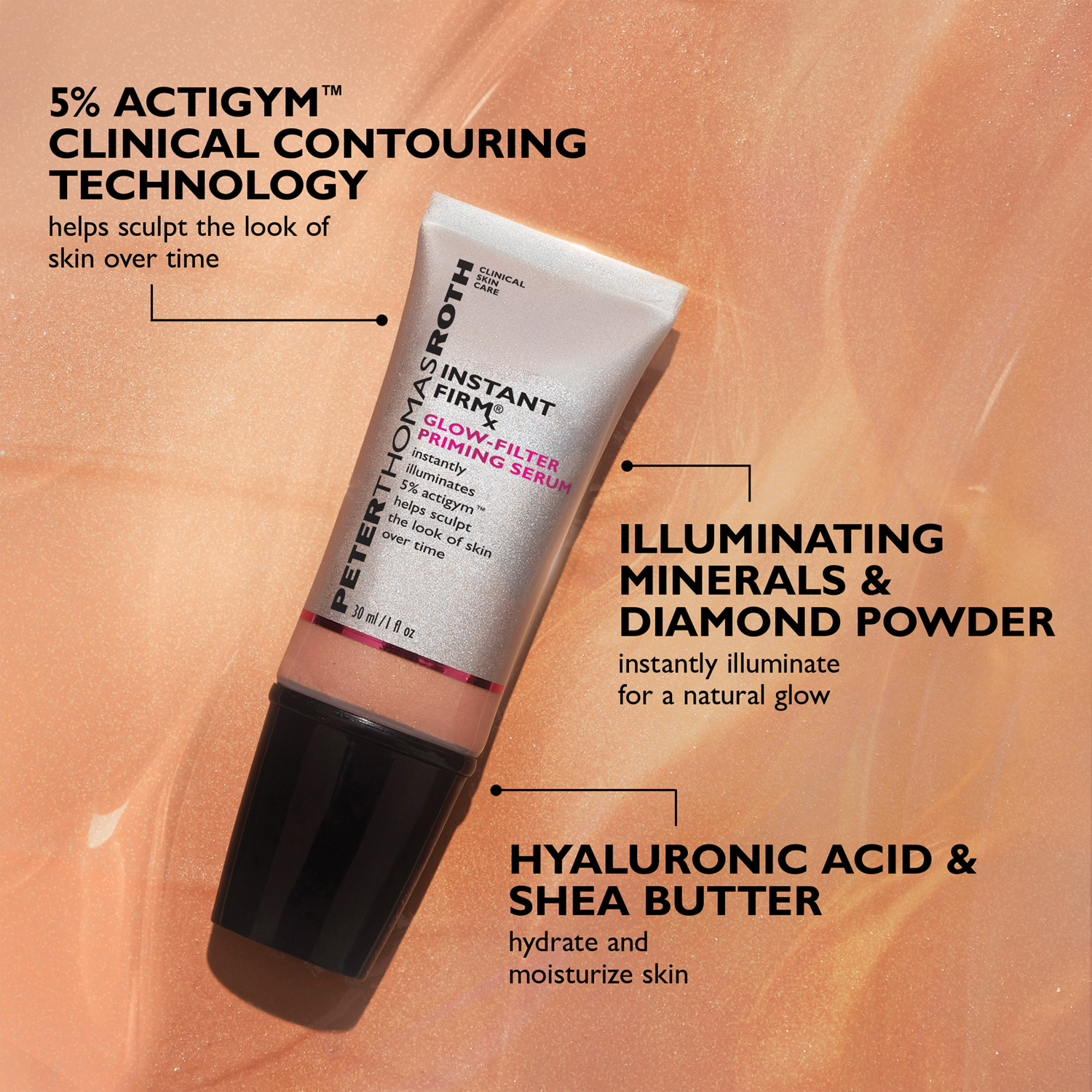 Instant FIRMx® Glow-Filter Priming Serum