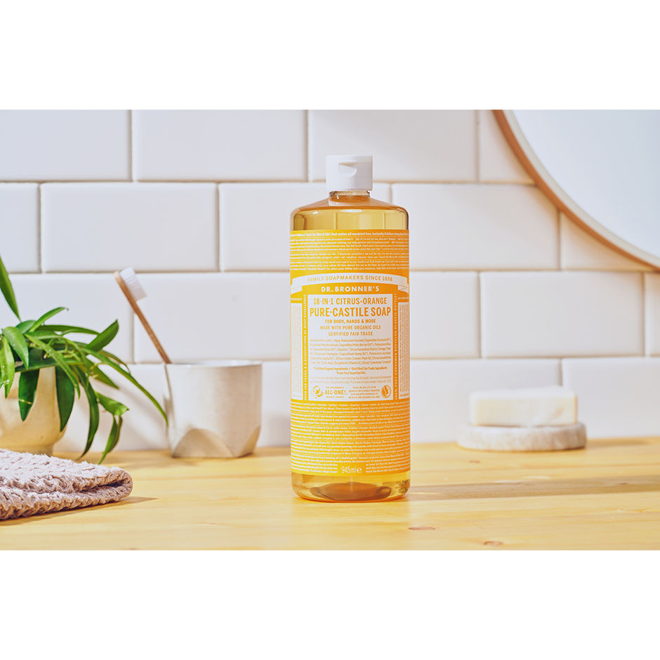 Pure Castile Liquid Soap Citrus-Orange