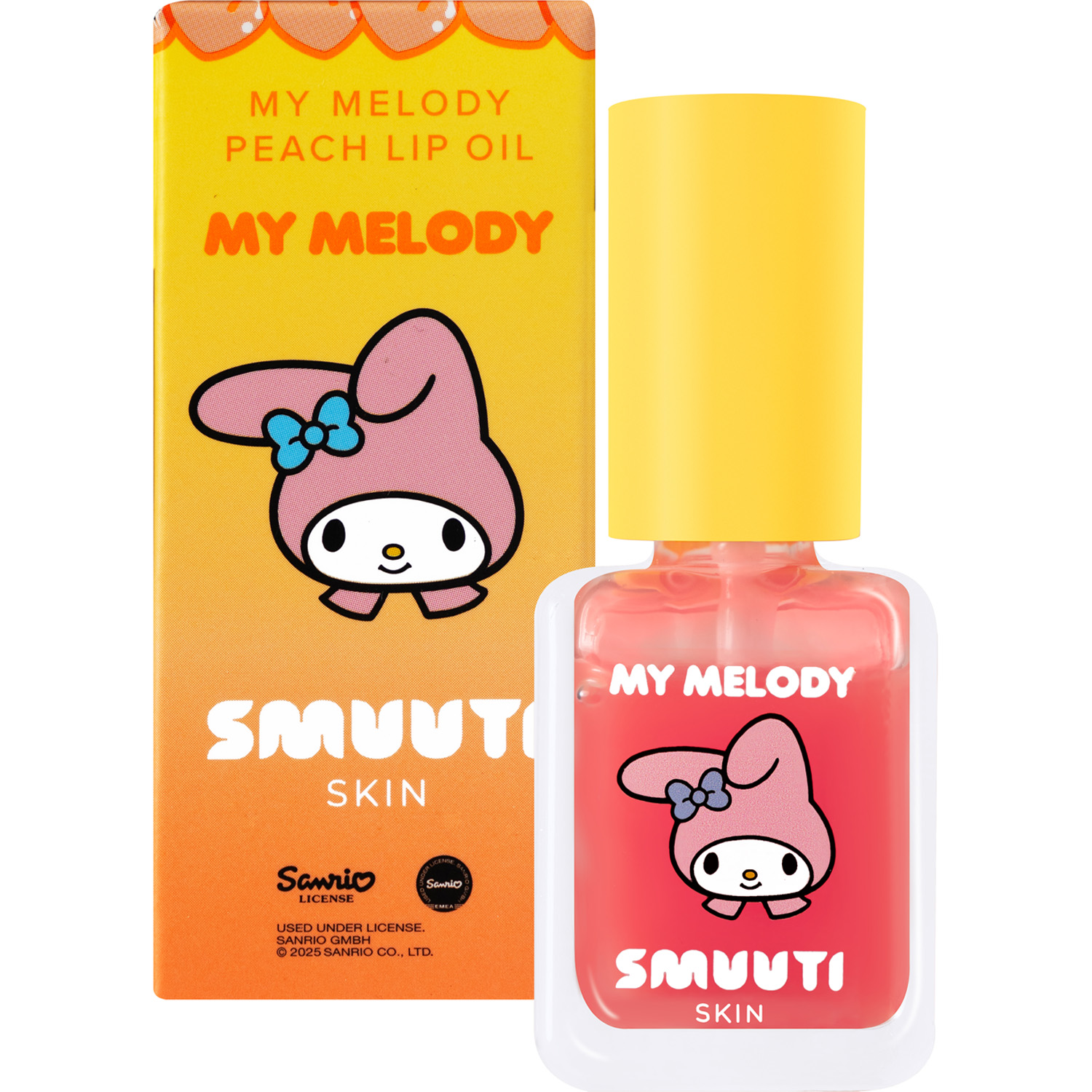 My Melody Peach Lip Oil