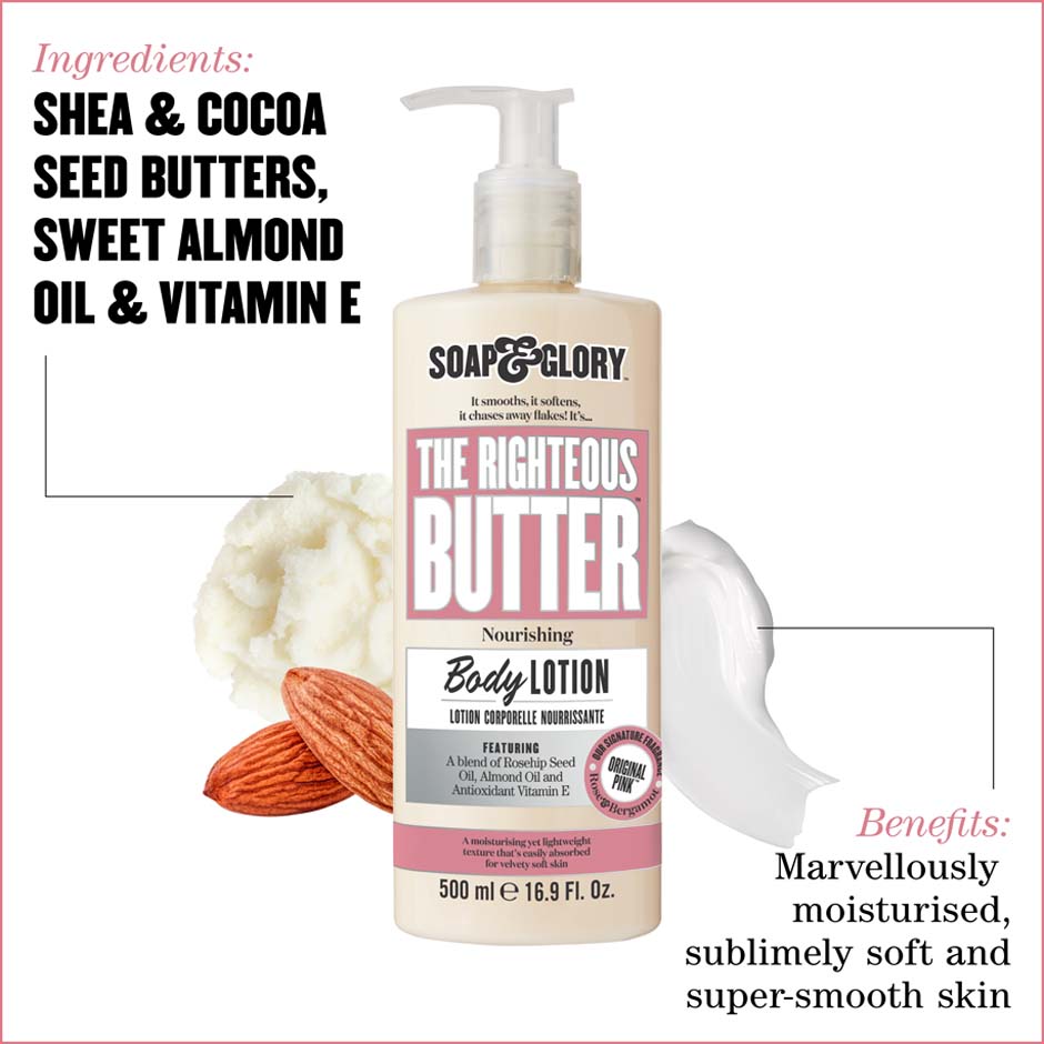 The Righteous Butter Body Lotion for Softer and Smoother Skin