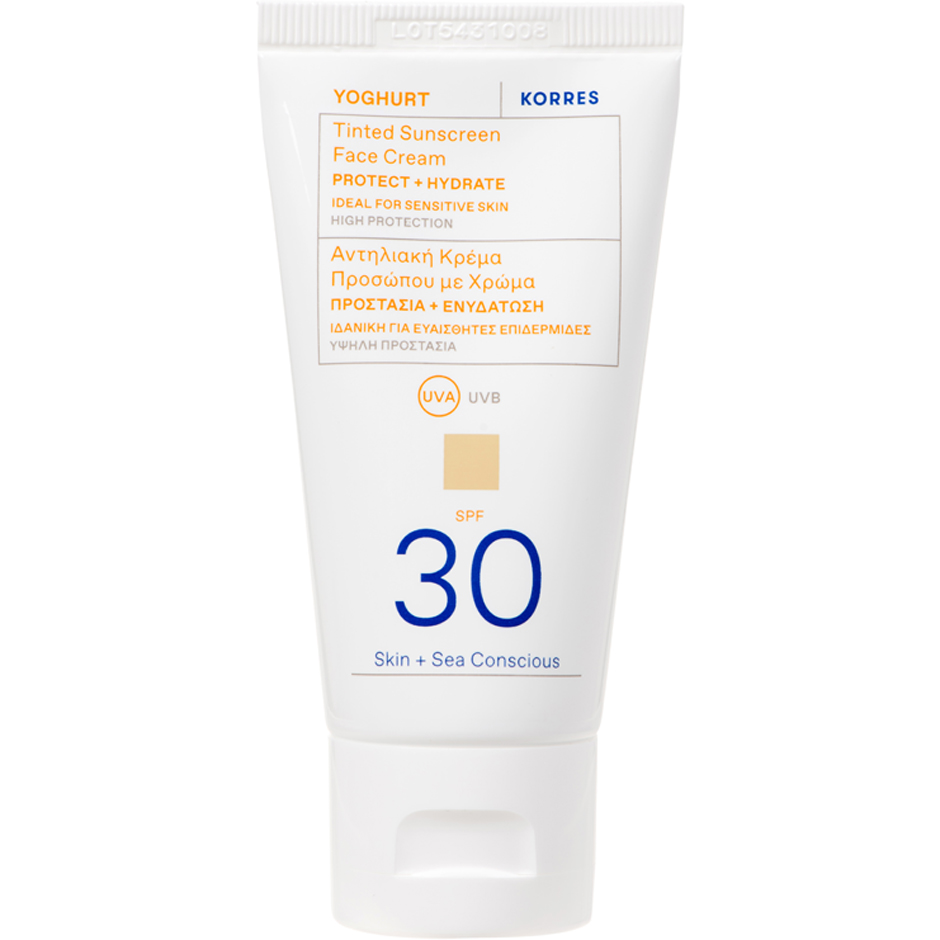 Yoghurt Tinted Sunscreen Face Cream SPF 30