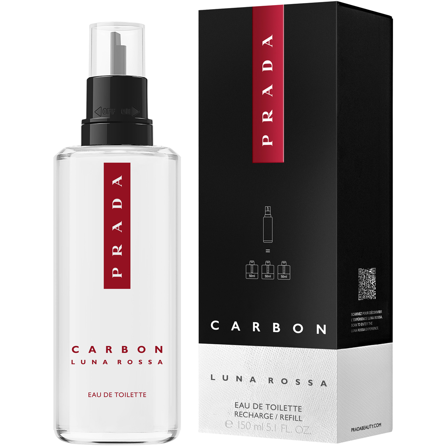 Pr Luna Rossa Carbon Refill 150Ml