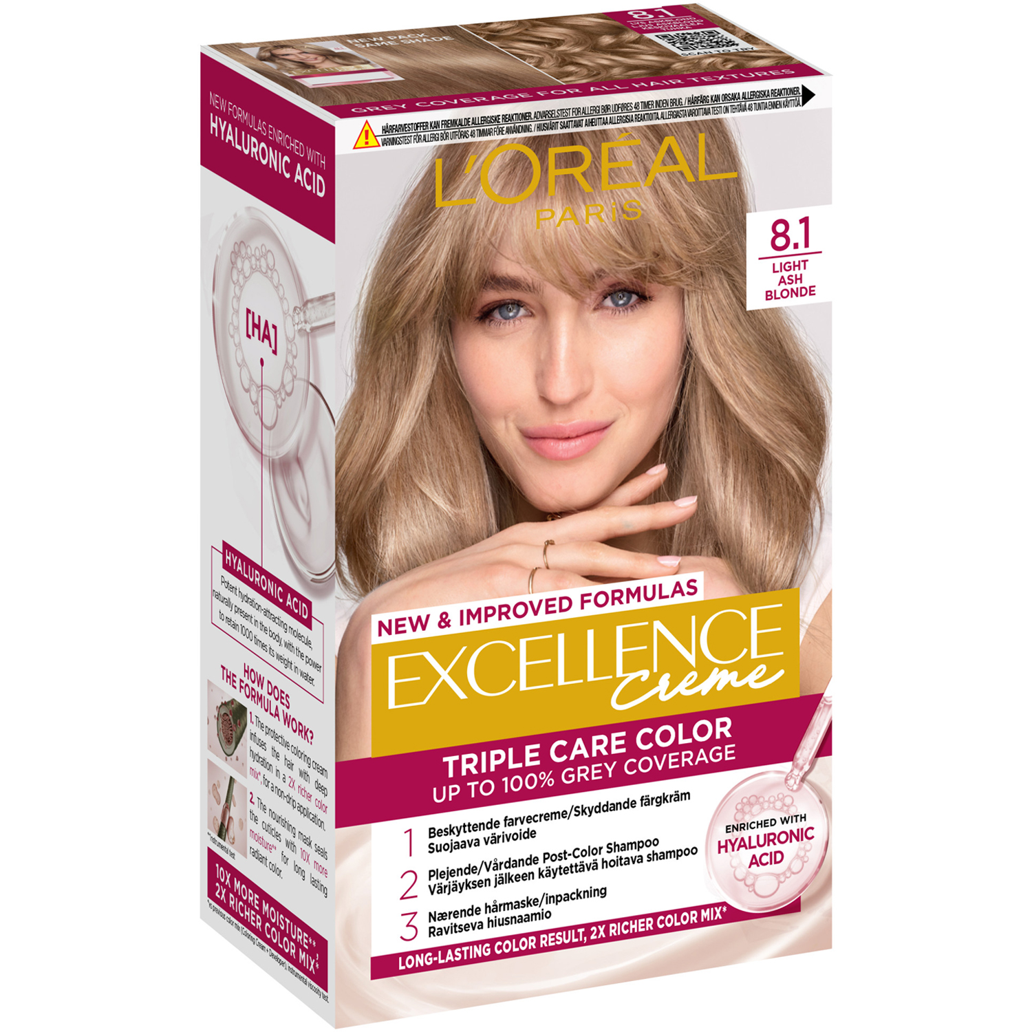 L´Oréal Paris Excellence Creme 8.1