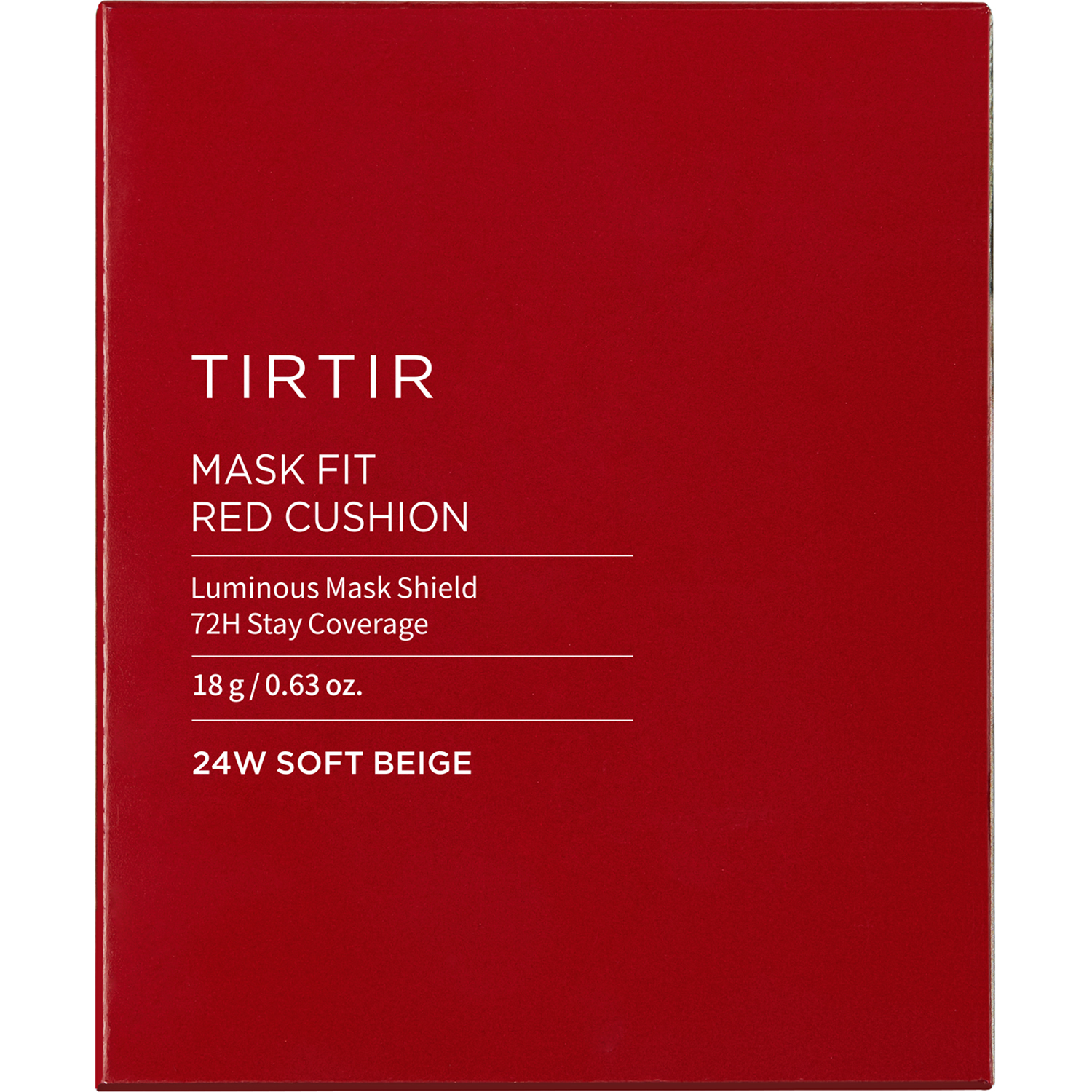 Mask Fit Red Cushion