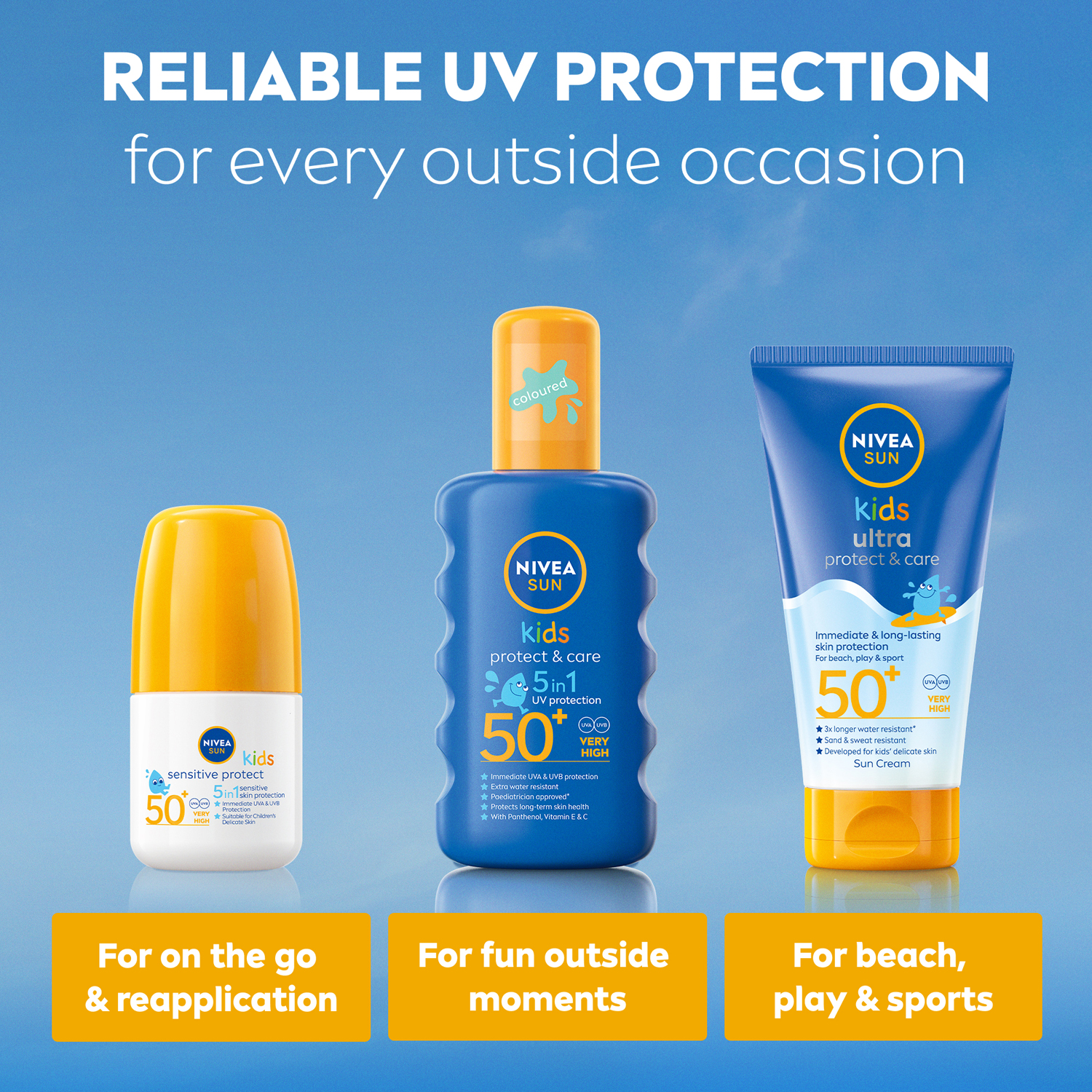 Sun Protect & Care Kids Spray SPF50+