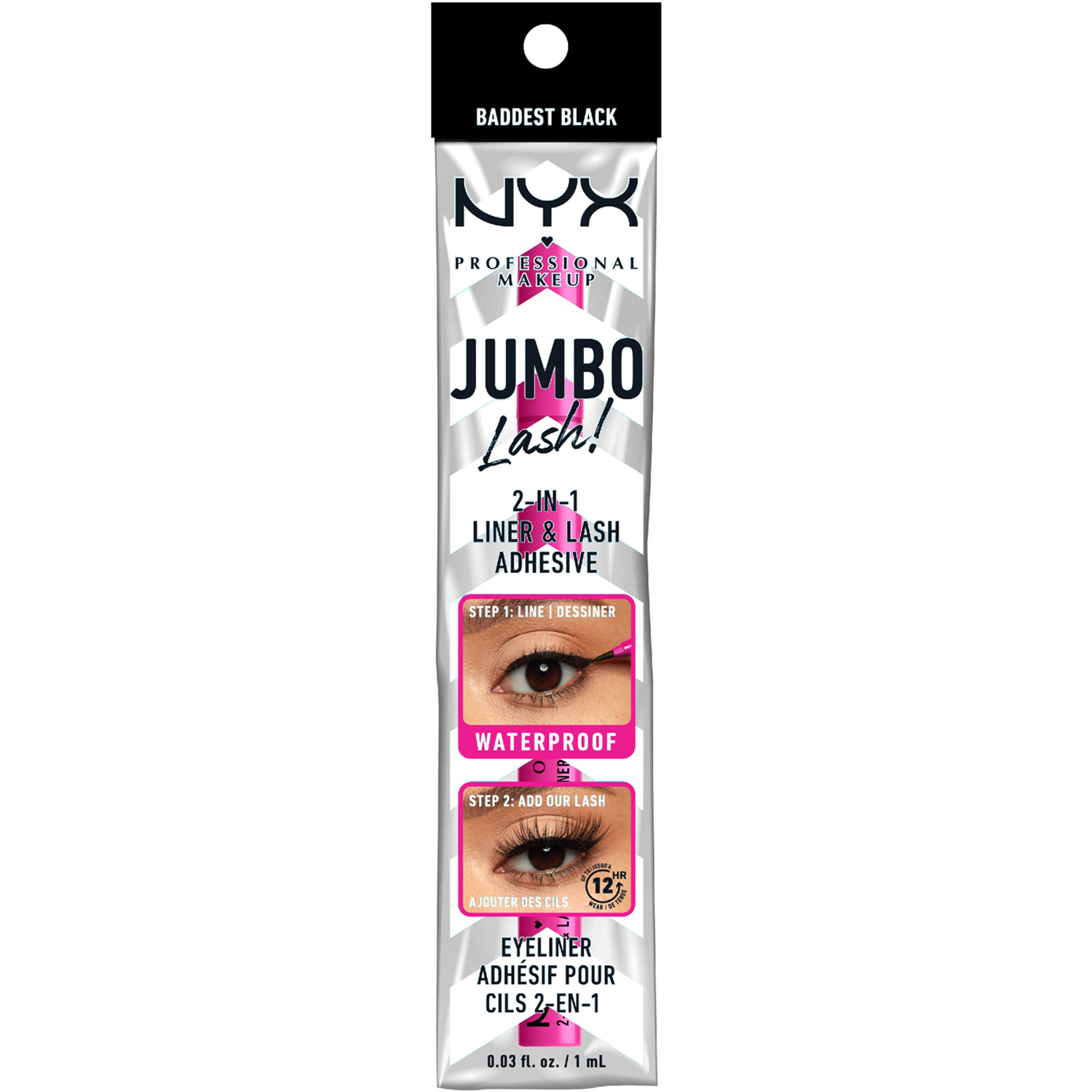 Jumbo Lash! 2-in-1 Liner & Lash
Adhesive