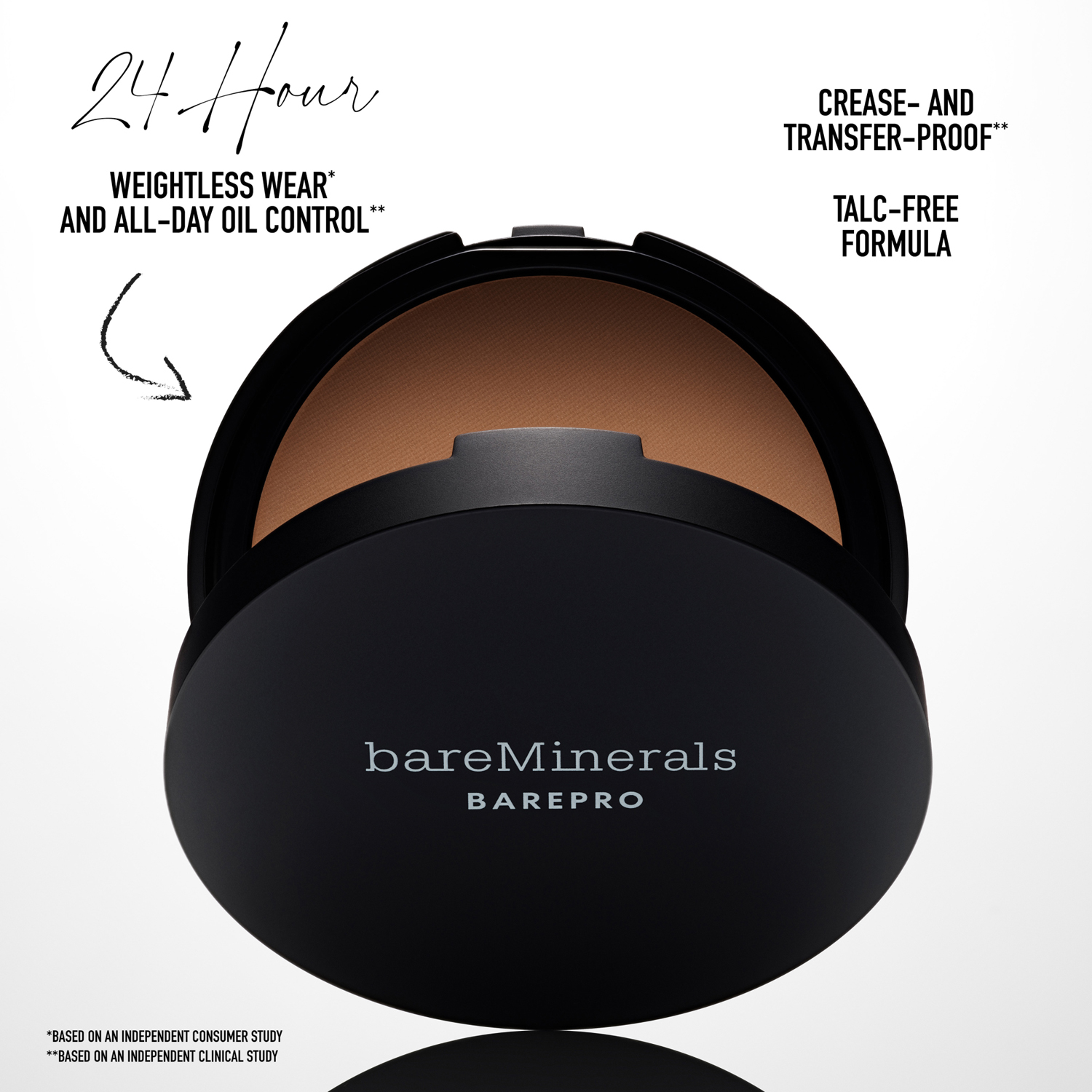 BarePRO 24H Skin-Perfecting Pressed Powder