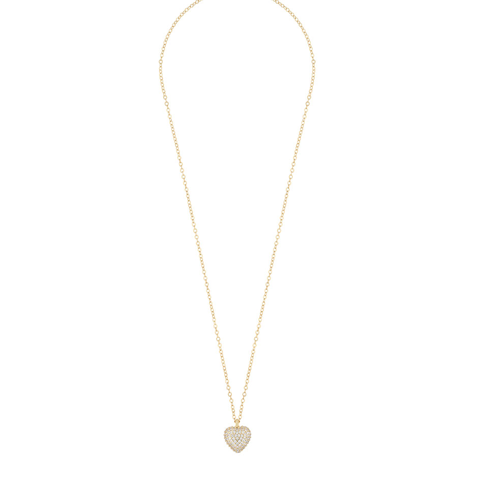 Sanne Heart Pendant Neck 251 g/clear