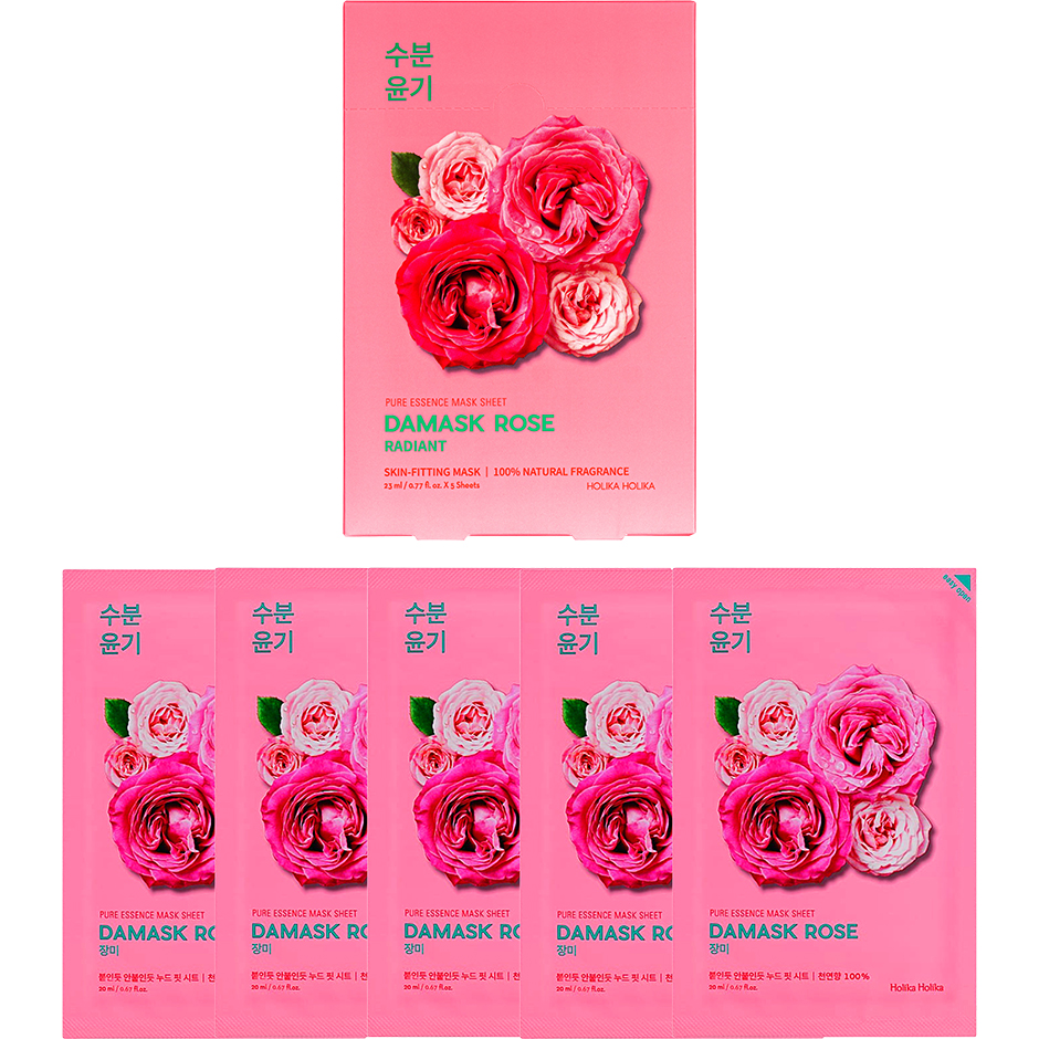 Pure Essence Mask Sheet Pack Damask Rose