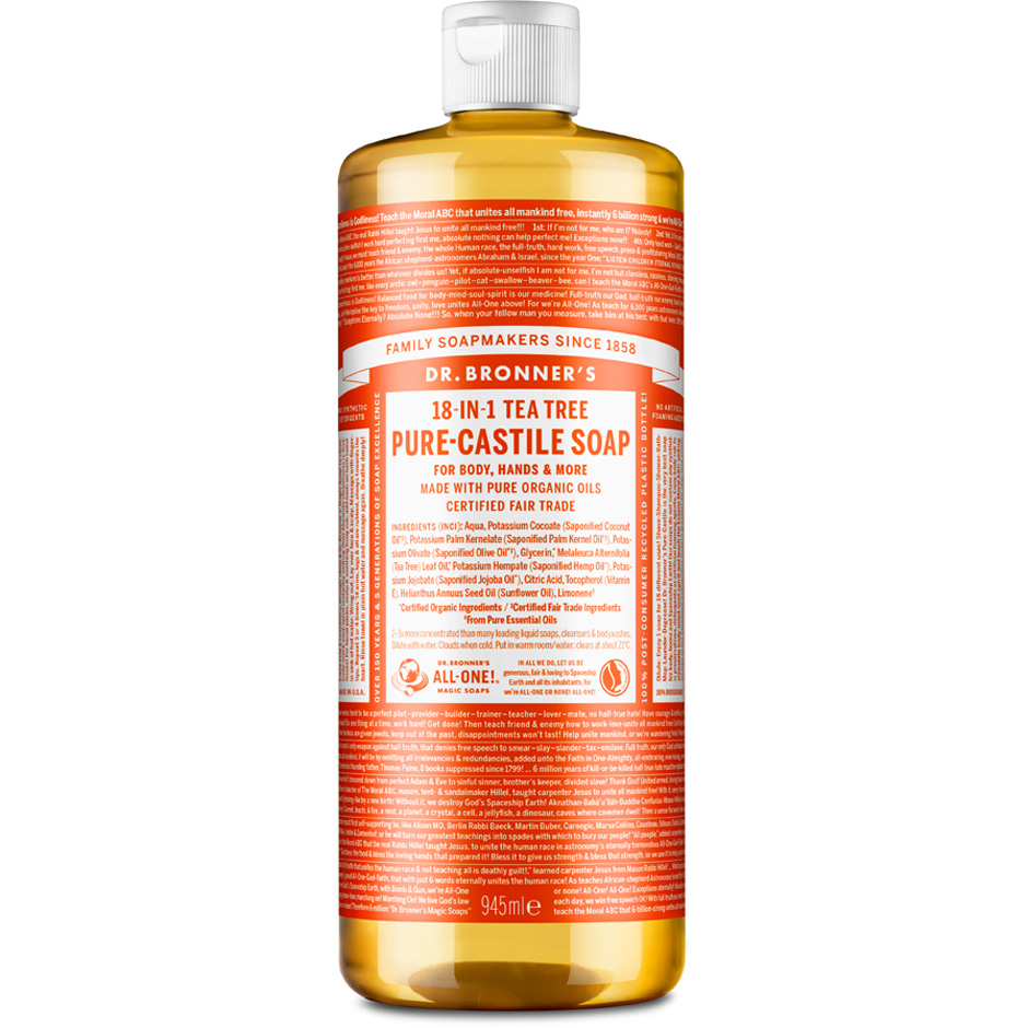 Pure Castile Liquid Soap Tea Tree