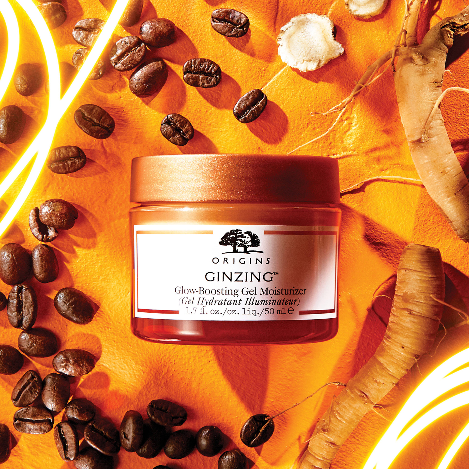 GinZing Glow-Boosting Gel Moisturizing Face Cream