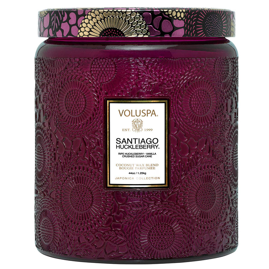 Luxe Jar Candle Santiago Huckleberry