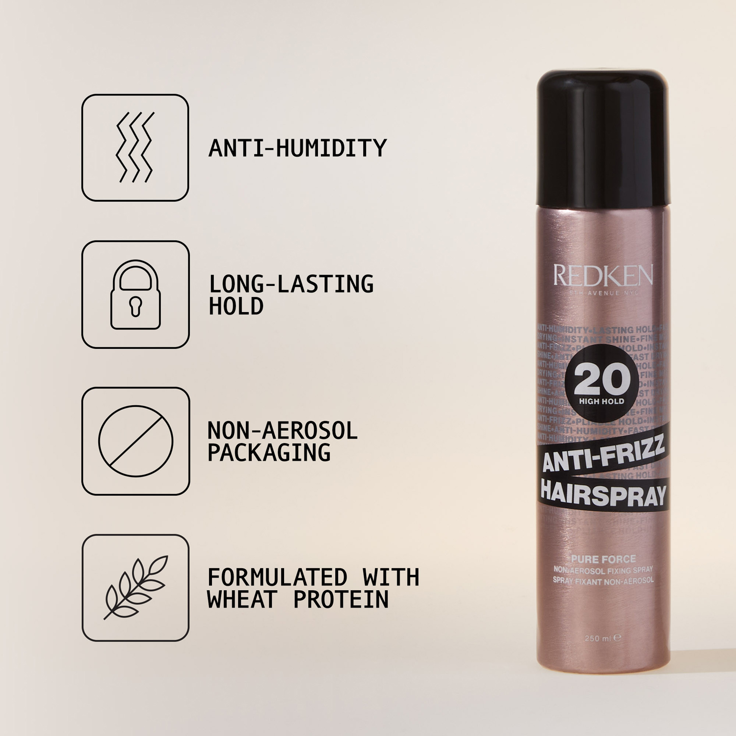 Anti Frizz Hairspray