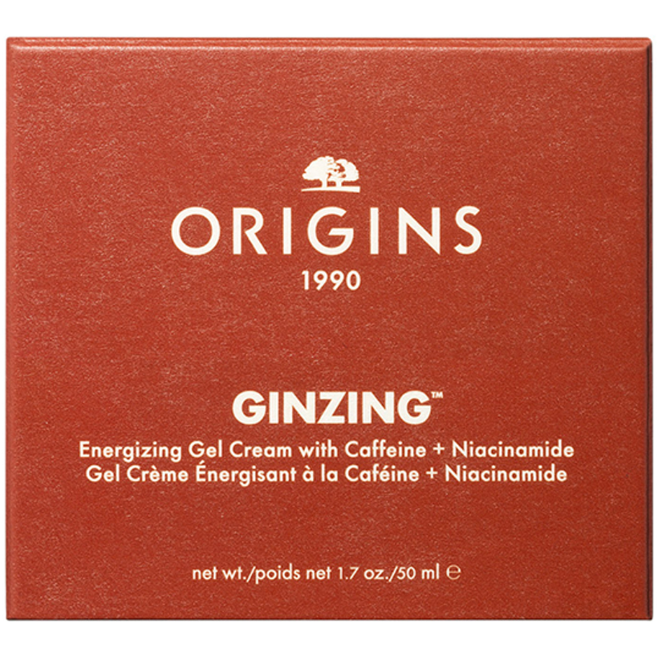 Ginzing Energizing Gel Face Cream With Caffeine + Niacinamide