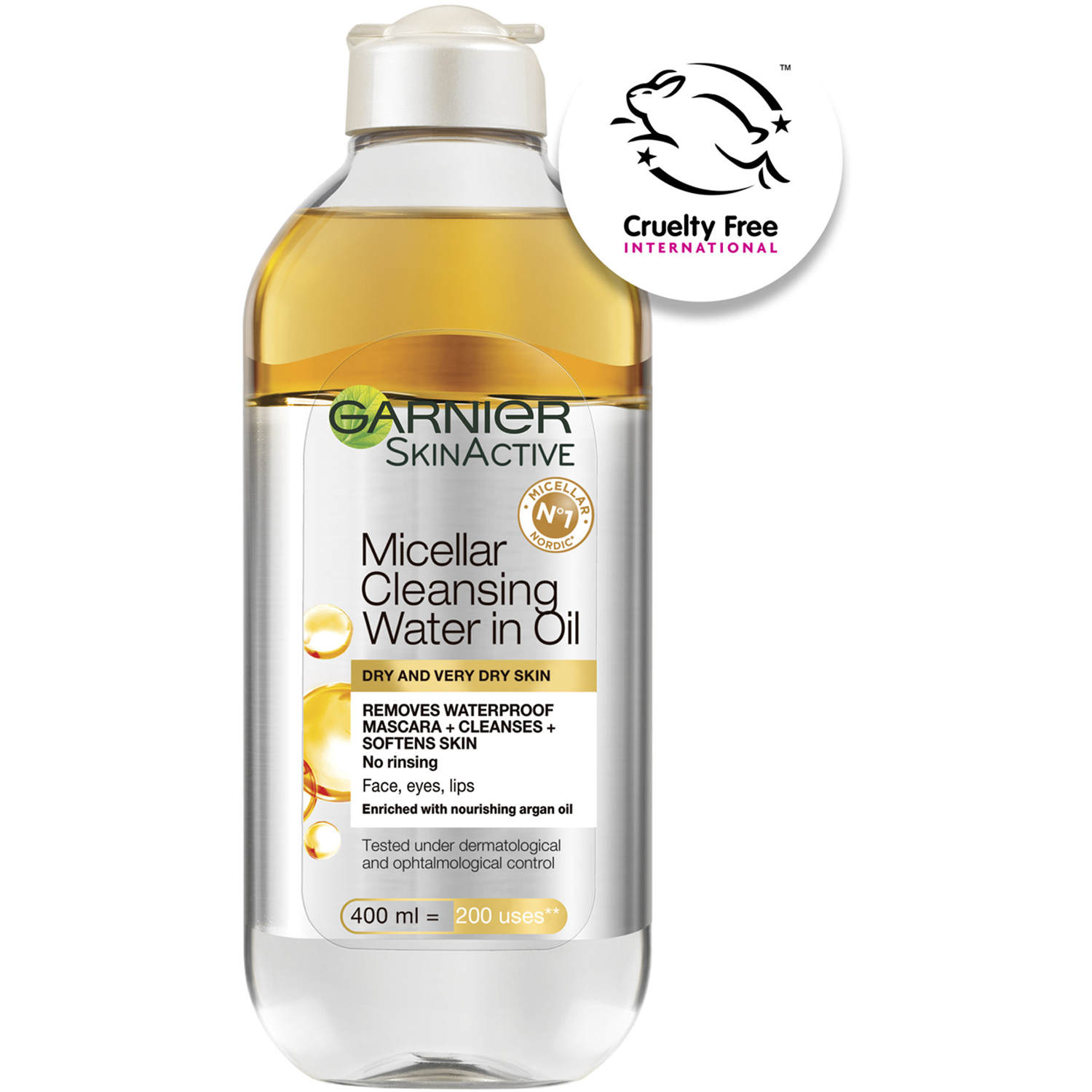 Micellar Cleansing Water in Oil