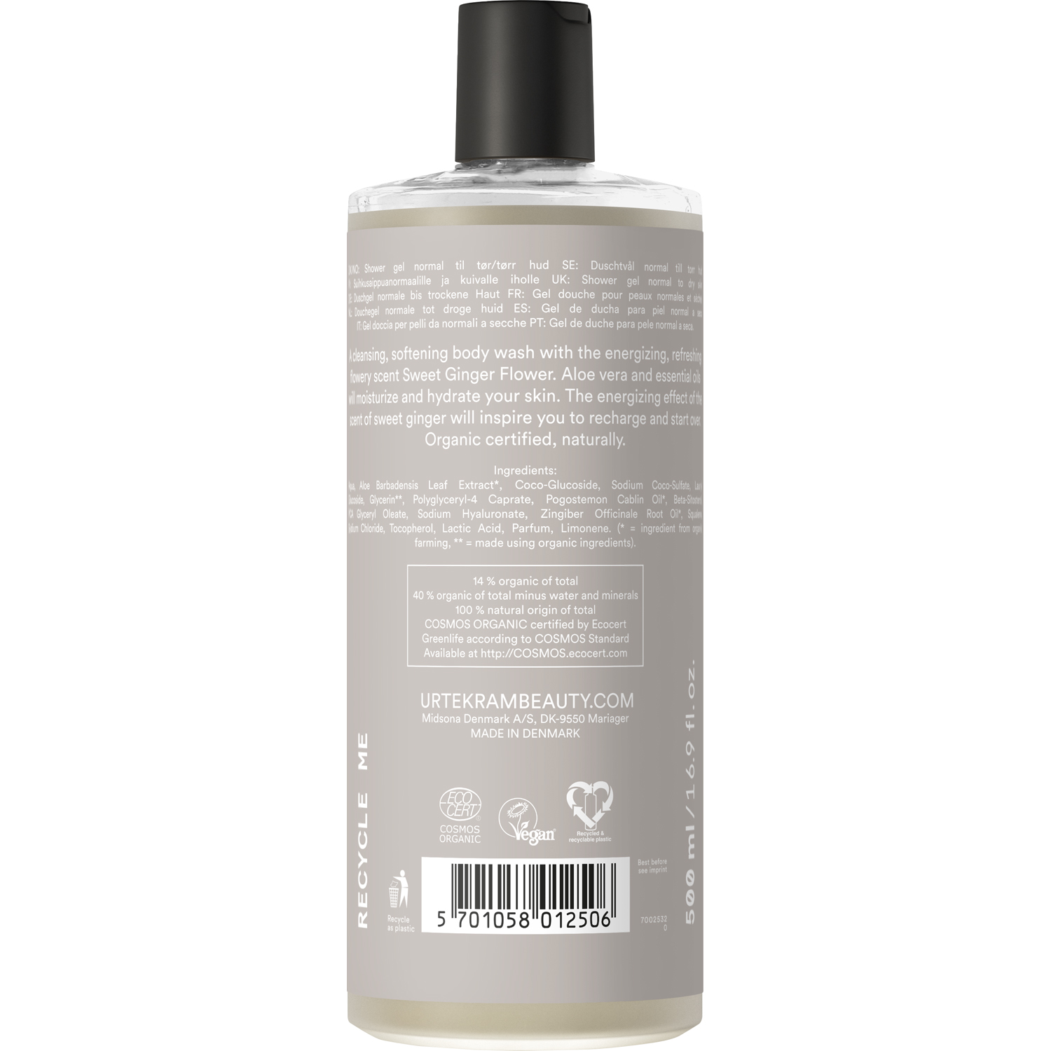 Sweet Ginger Flower Body Wash