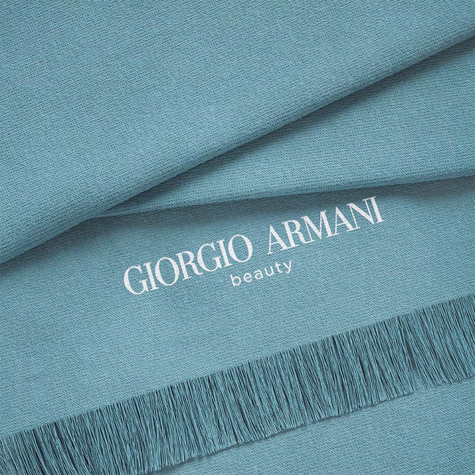 Armani beach towel gift