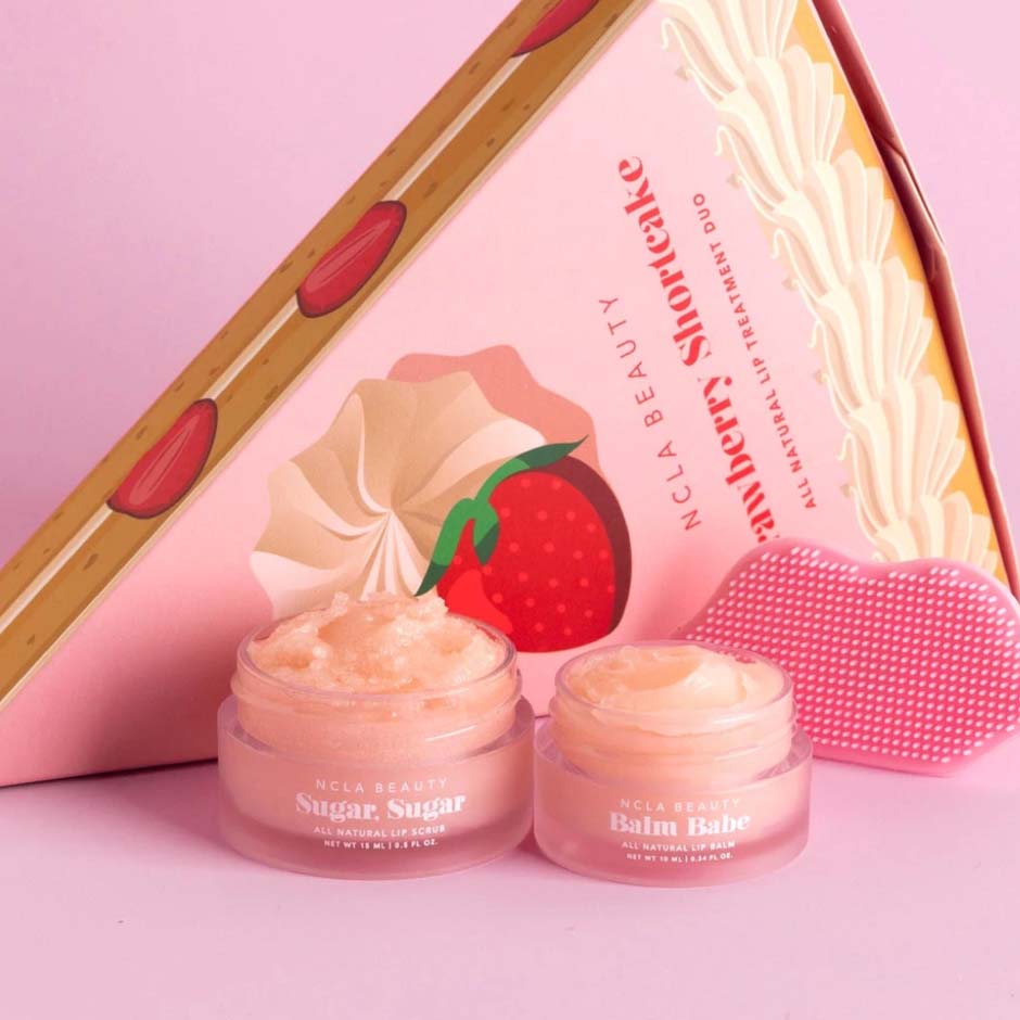 Strawberry Shortcake Lip Care Duo + Lip Scrubber