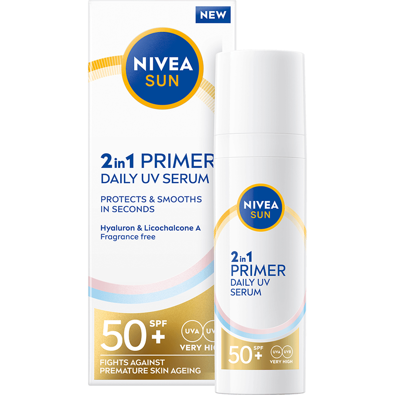 Sun UV Face 2in1 Daily Serum SPF50+