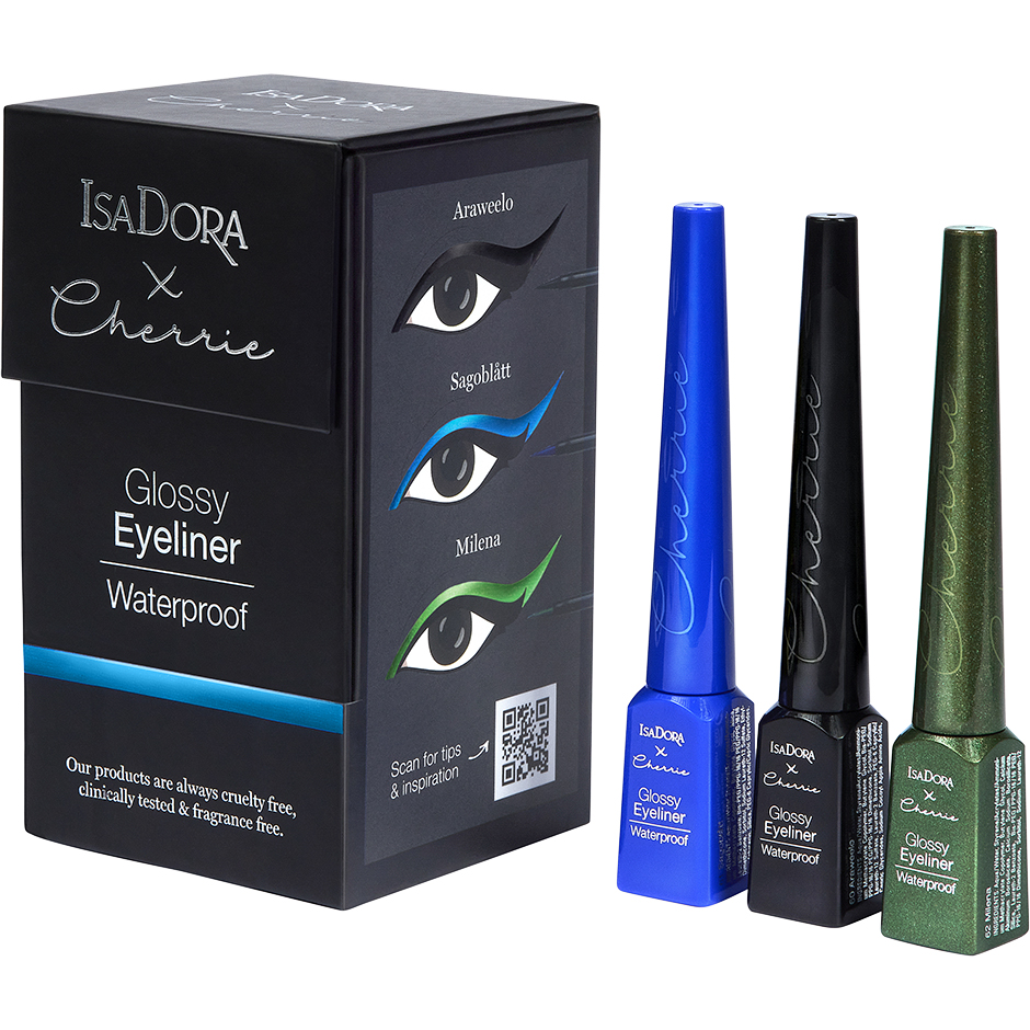 IsaDora x Cherrie Glossy Eyeliner Trio