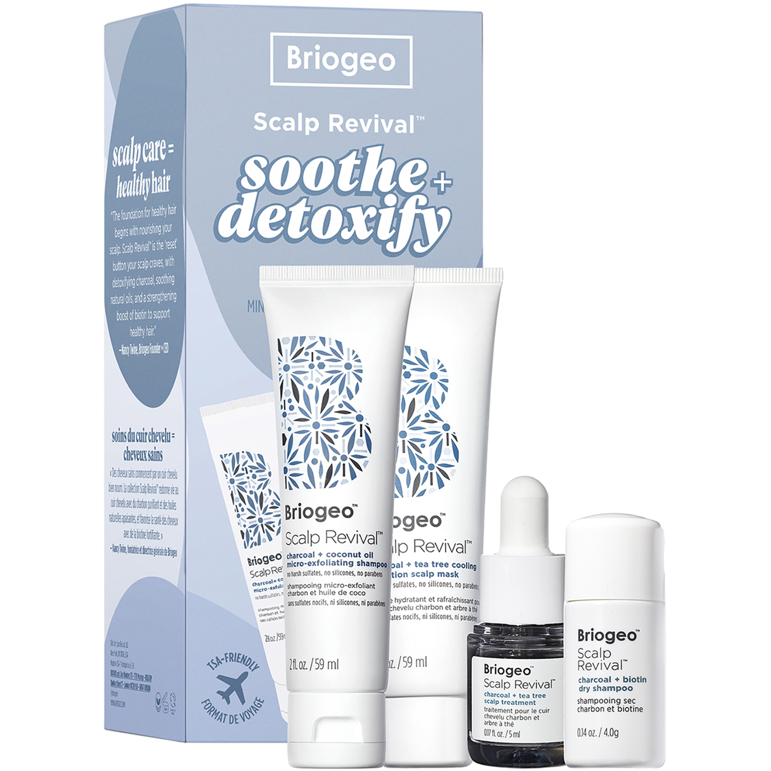 Scalp Revival™ Soothe + Detoxify Hair Care Minis