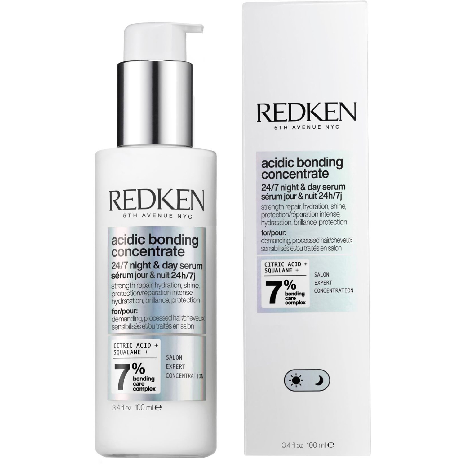 Redken Acidic Bonding Concentrate 24/7 Night & Day Serum 100ml