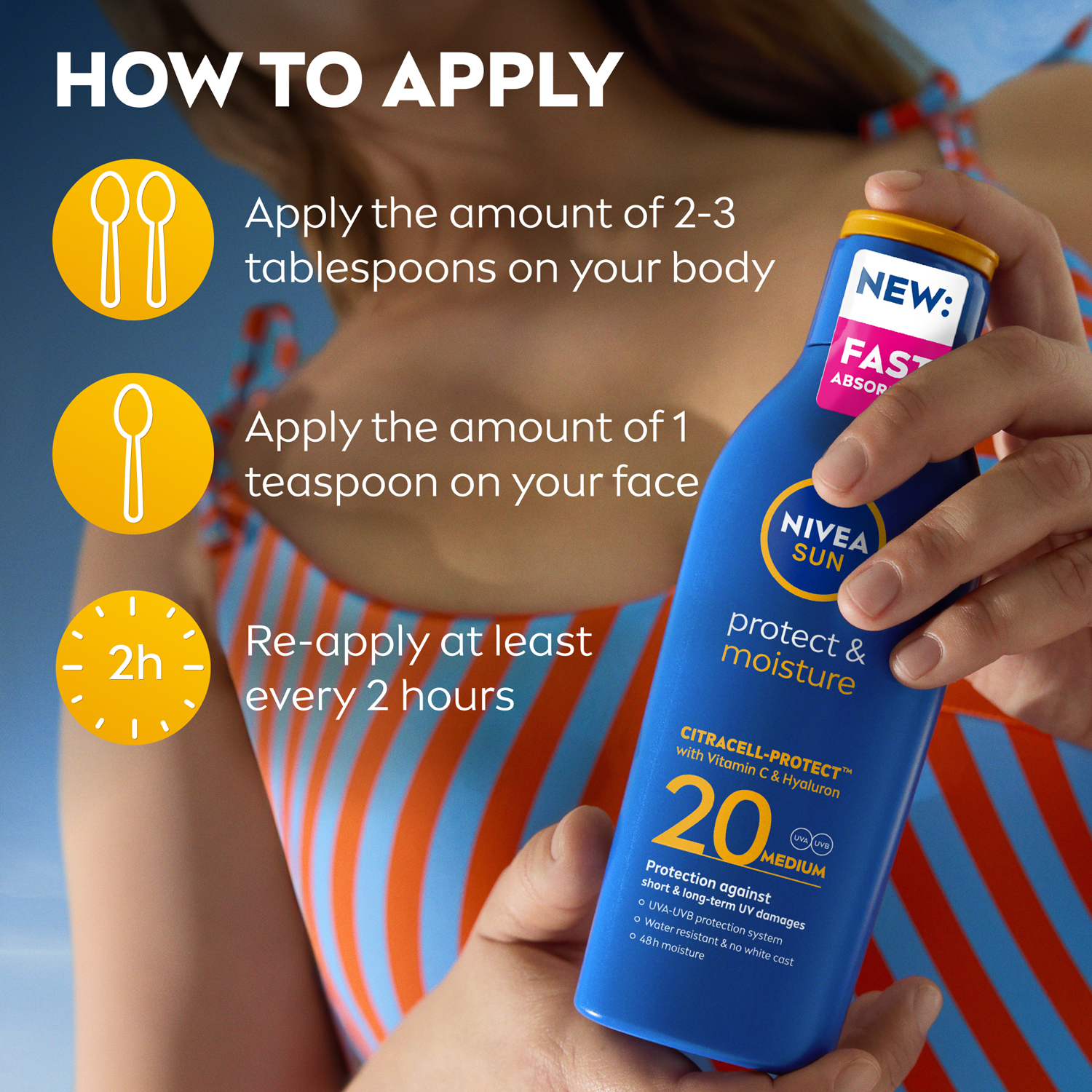 Protect & Moisture Sun Lotion SPF20