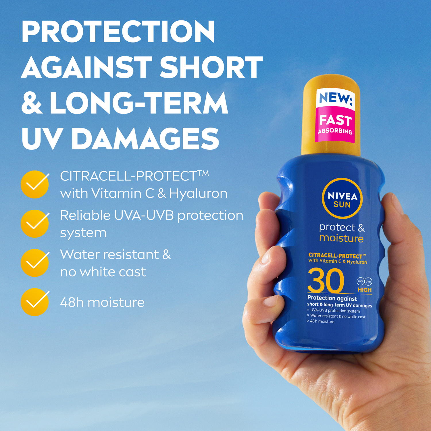 Protect & Moisture Sun Spray SPF30