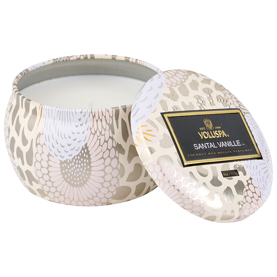 Decorative Tin Candle