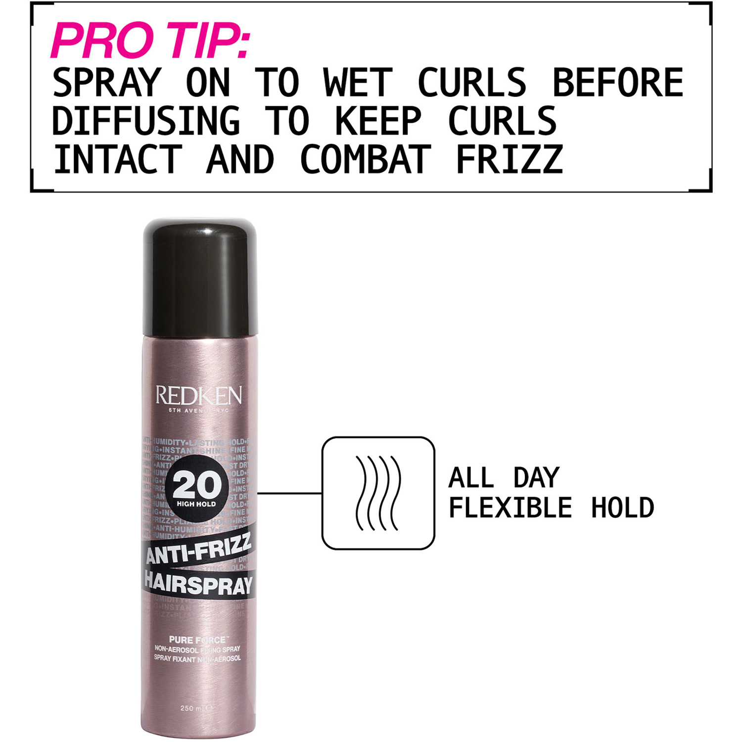 Anti Frizz Hairspray